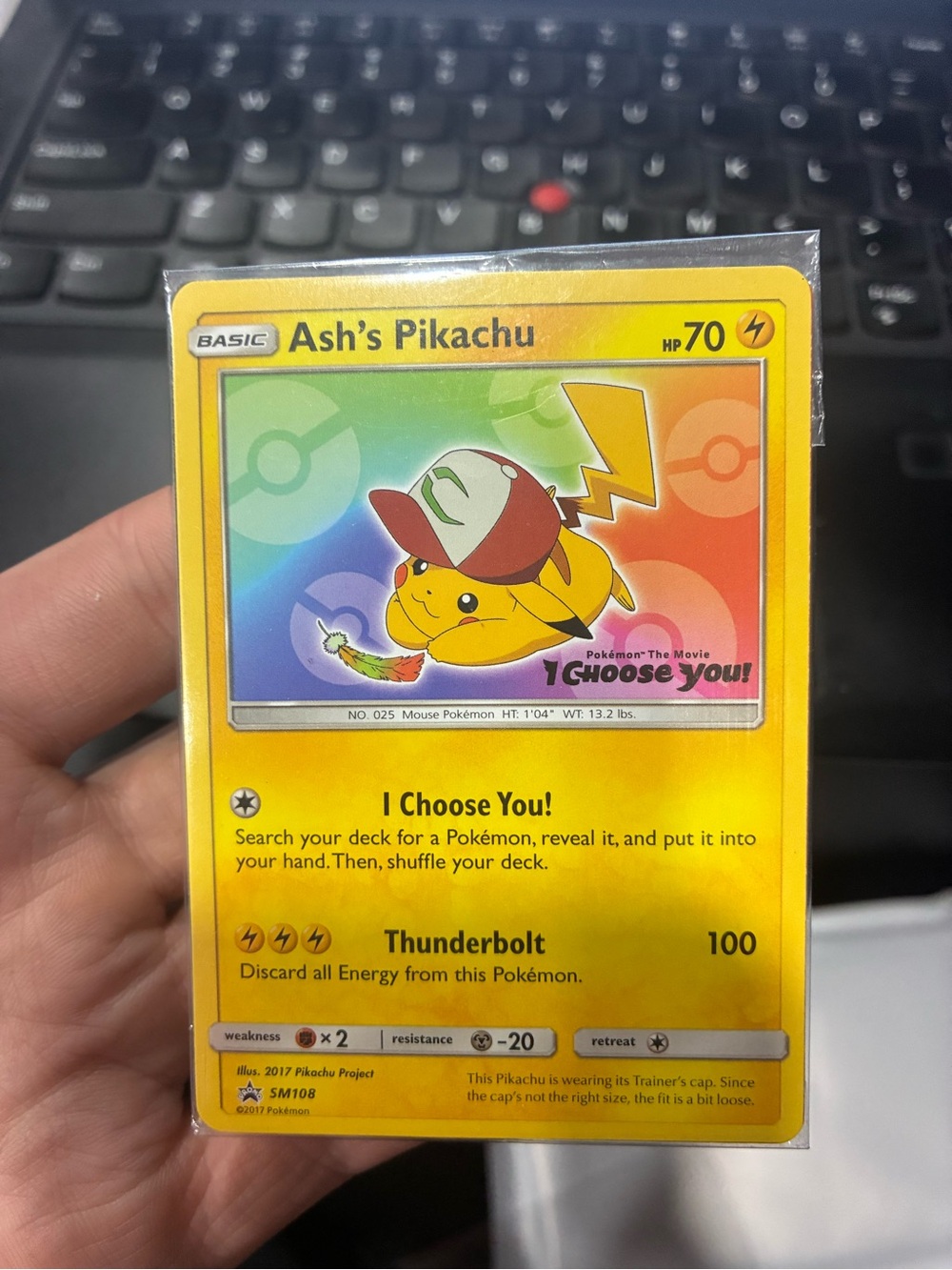 SEALED Pikachu Collectible Trading Card - Yellow